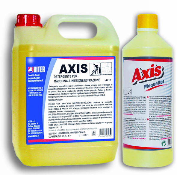 Detergente Axis tappeti e moquettes lt.1 - Kiter - Effemigiene