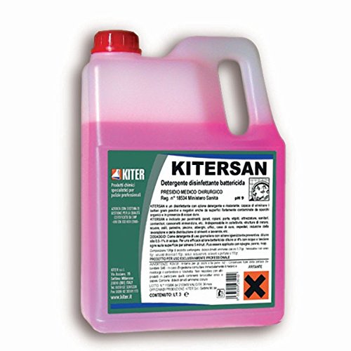 Detergente pavimenti disinfettante Kitersan lt.3 - Kiter - Effemigiene