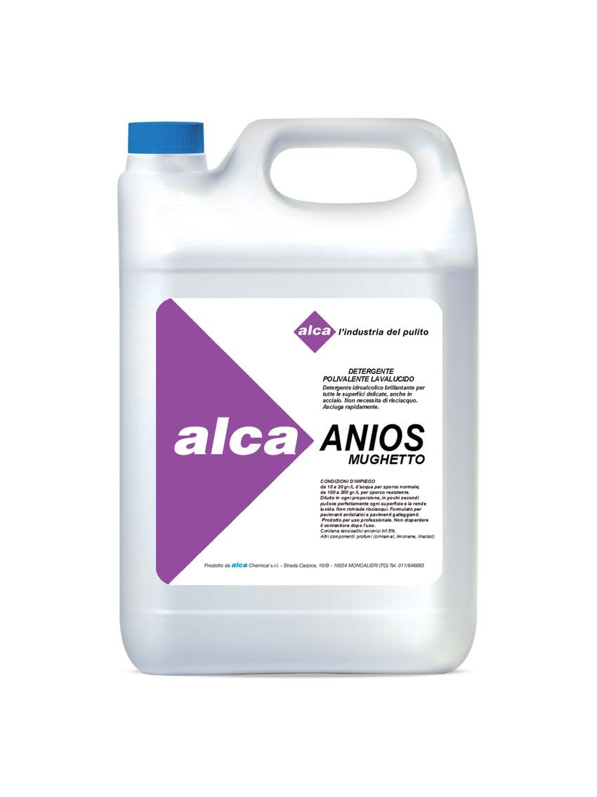 ALCA - Detergente pavimenti Anios Mughetto 5 litri - Effemigiene