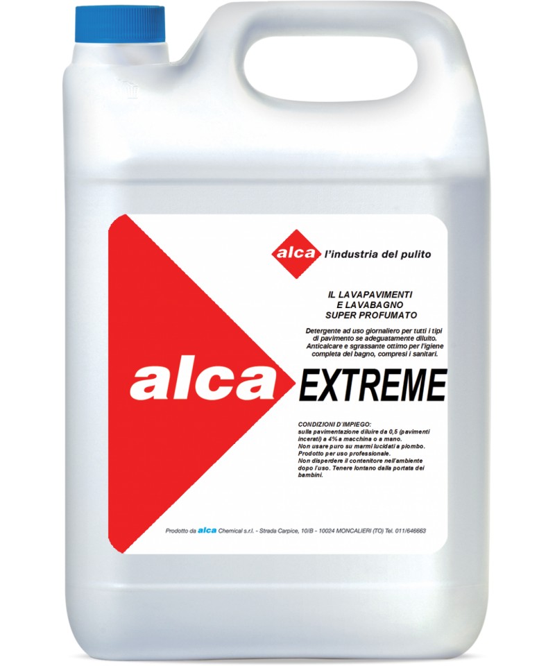 ALCA - Lavapavimenti e lavabagno profumato Extreme 5 litri - Effemigiene